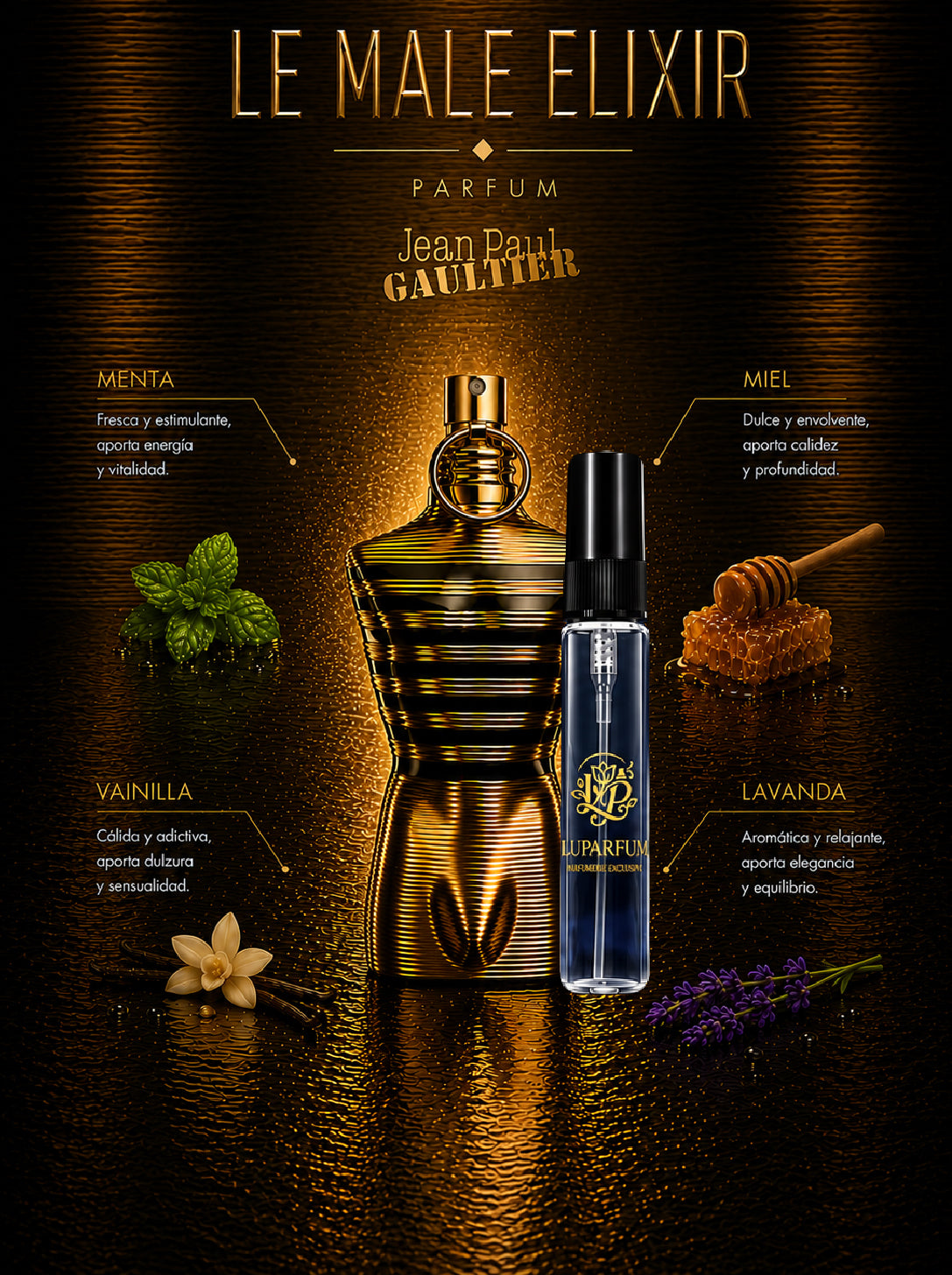 DECANT - JEAN PAUL GAULTIER LE MALE ELIXIR