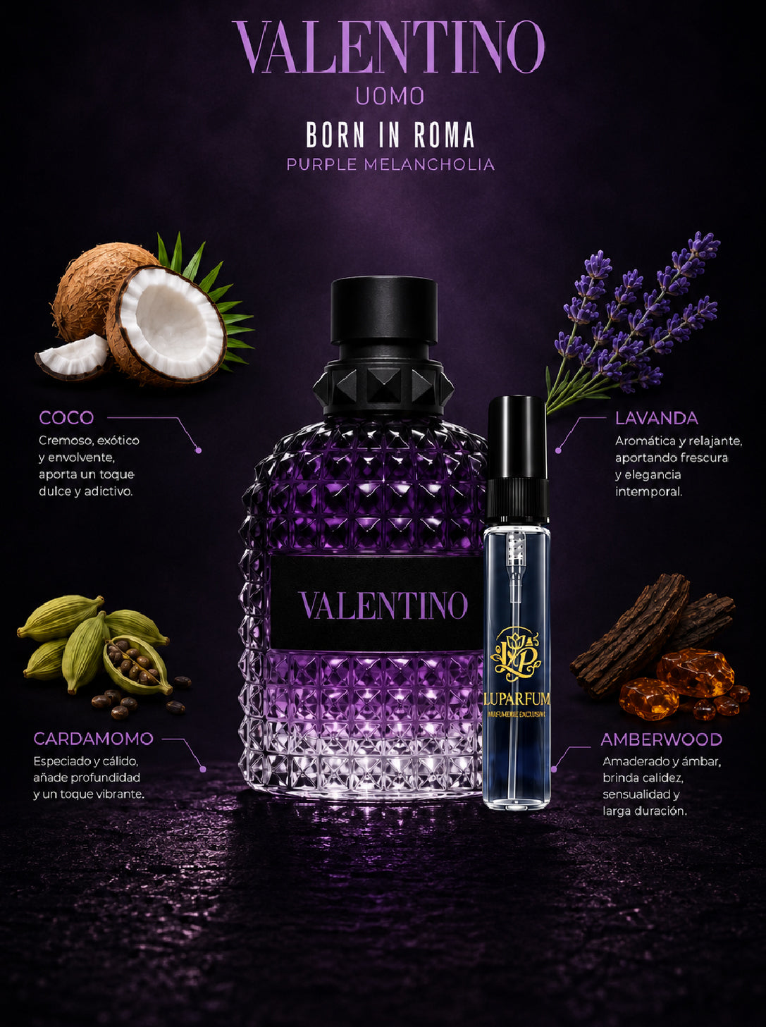 DECANT - VALENTINO PURPLE MELANCHOLIA